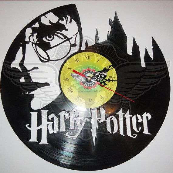 Vinylové hodiny Harry Potter (14)