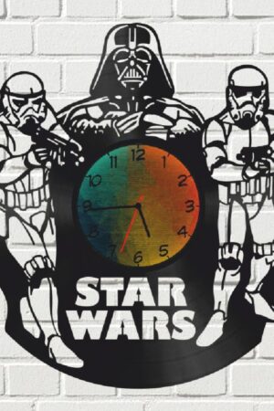 Vinylové hodiny Star Wars 1