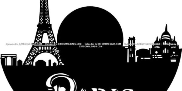 Vinylové hodiny PARIS 3
