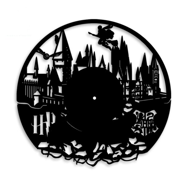 Vinylové hodiny Harry Potter 17