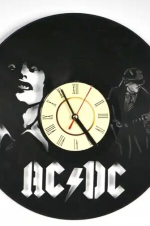 vinylové hodiny AC/DC č.1