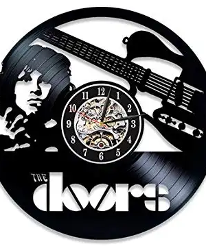 Vinylové hodiny DOORS 1