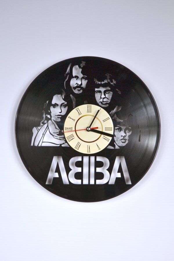 Vinylové hodiny ABBA