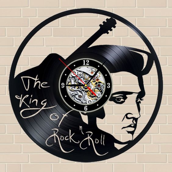 Vinylové hodiny Elvis Presley 3