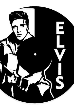 Vinylové hodiny Elvis Presley