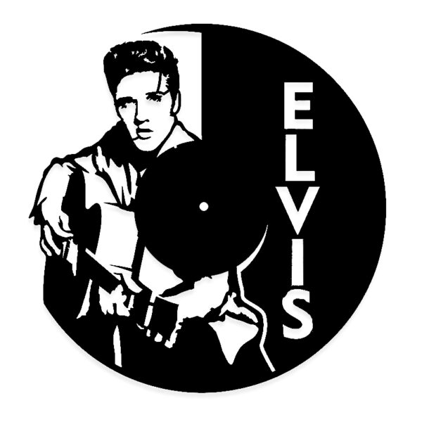 Vinylové hodiny Elvis Presley