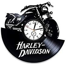 Vinylové hodiny Harley Davidson 8