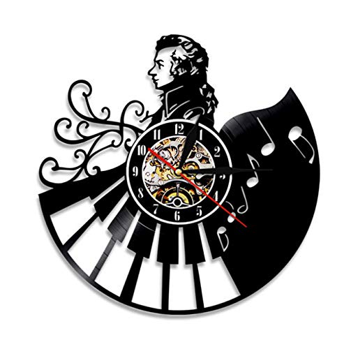 Vinylové hodiny Mozart