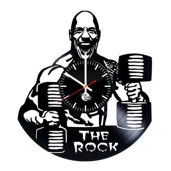Vinylové hodiny Dwayn Jonson "Rock"