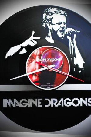 Vinylové hodiny Image Dragons no.2