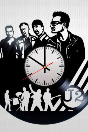 Vinylové hodiny U2