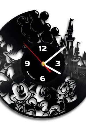 Vinylové hodiny Micky Mouse 1