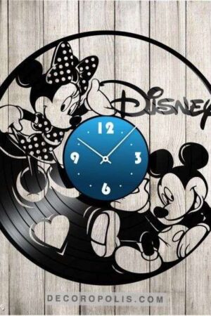 Vinylové hodiny Micky Mouse 2