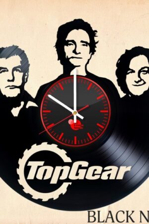 Vinylové hodiny TOP GEAR