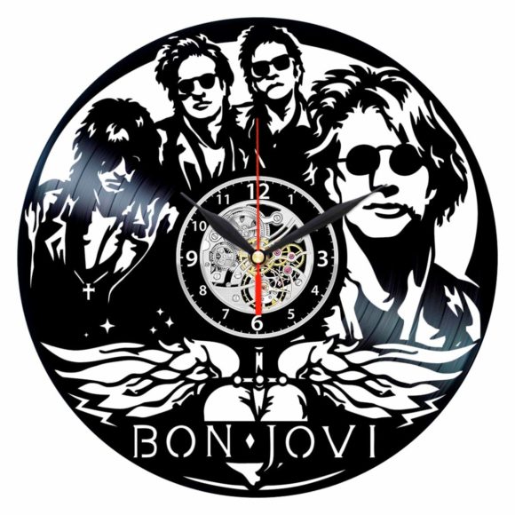 Vinylové hodiny Bon Jovi 2