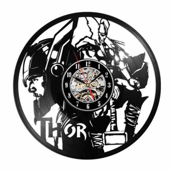 Vinylové hodiny Thor 3