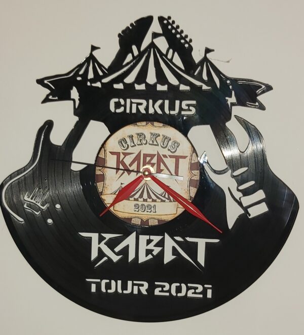 Vinylové hodiny KABÁT - CIRKUS TOUR 2021
