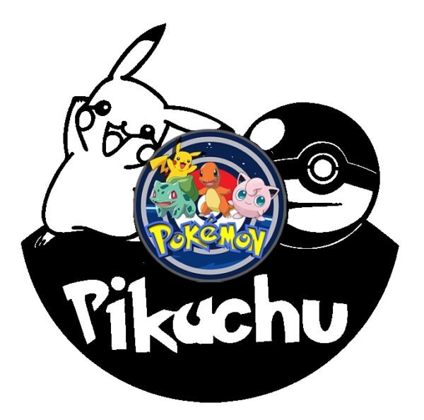 Vinylové hodiny Pokémon 2 www,vinylclock.cz