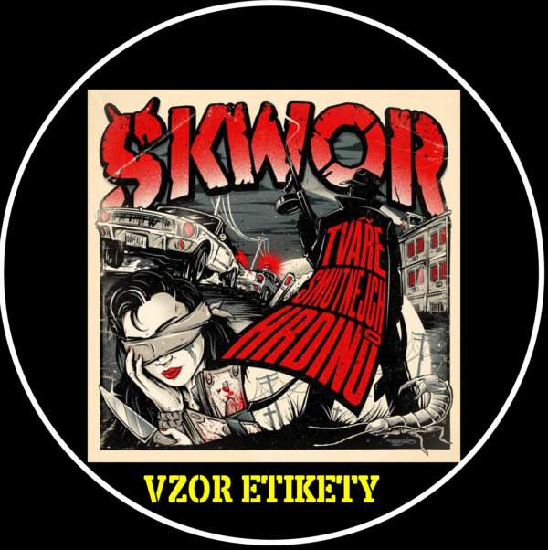 Vinylové hodiny ŠKWOR www.vinylclock.cz