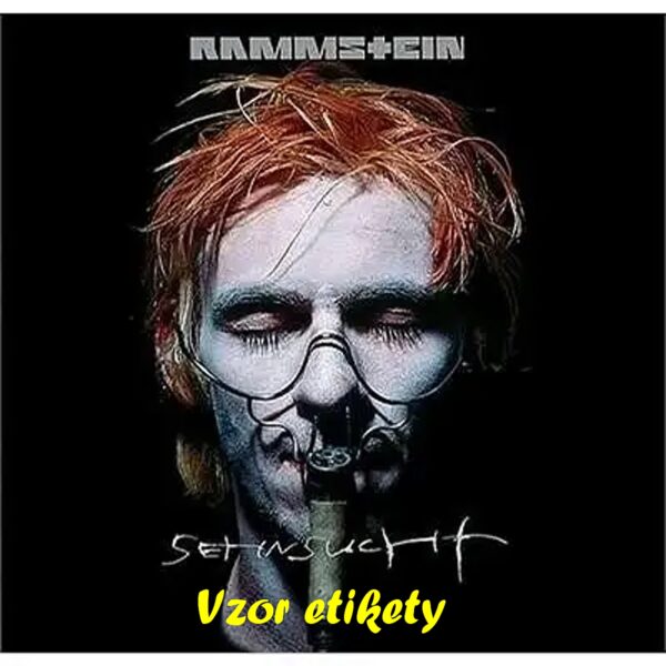 Vinylové hodiny Rammstein 2 www.vinylclock.cz a www.vinylovehodiny.cz