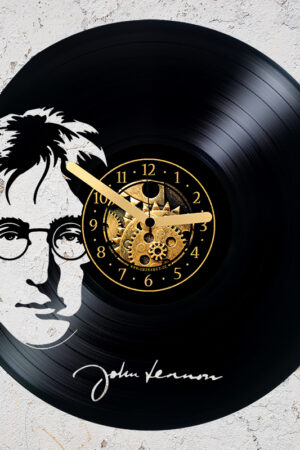 Vinylové hodiny kapela John Lennon 2 www.vinylclock.cz a www.vinylovehodiny.cz